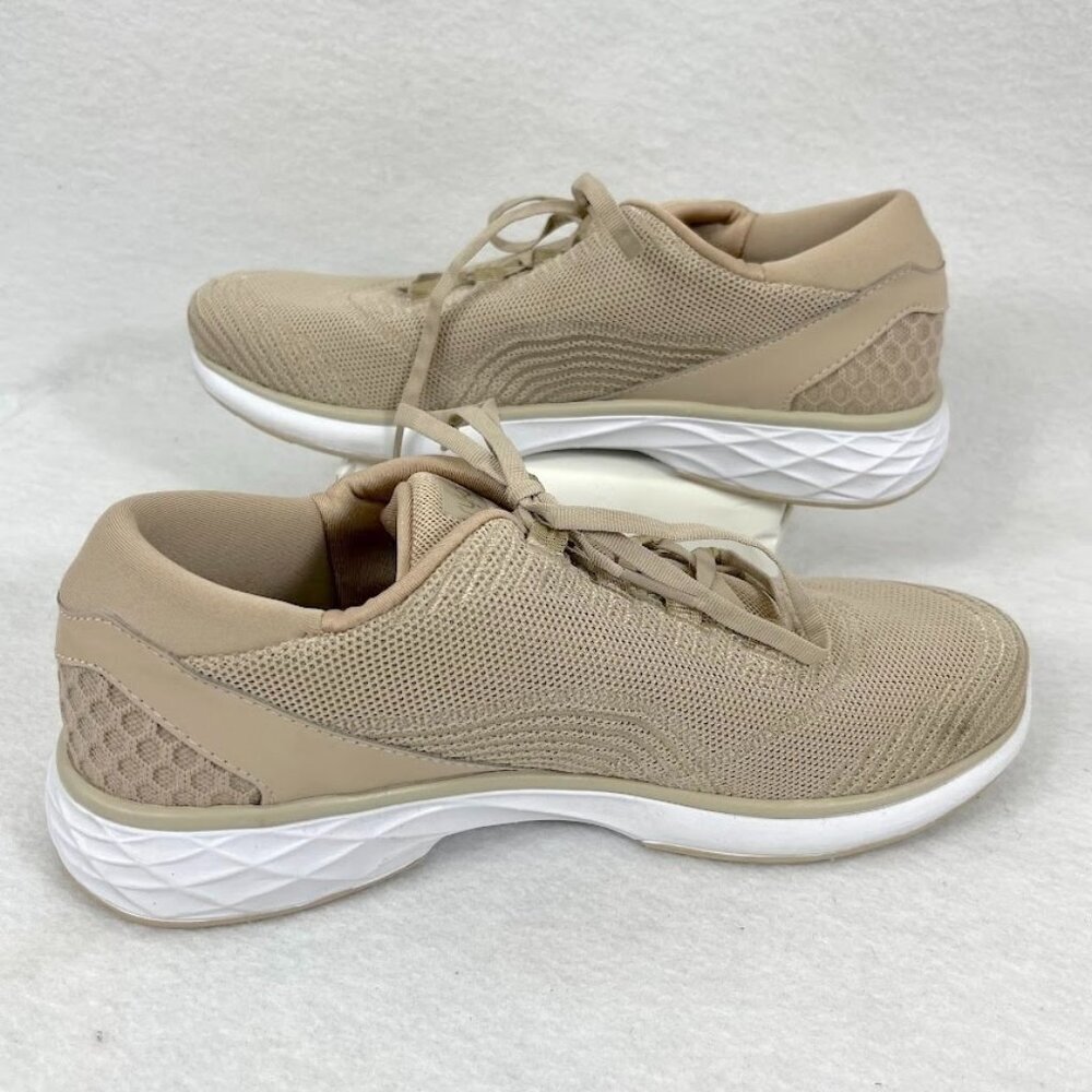 Ryka Lexi Walking Sneakers Made For Women Travel Lightweight Orthopedic Beige 8M